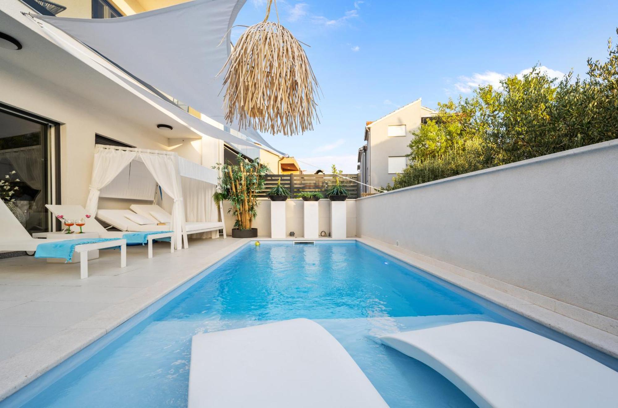 Adriatic Paradise Villa Vodice Bagian luar foto