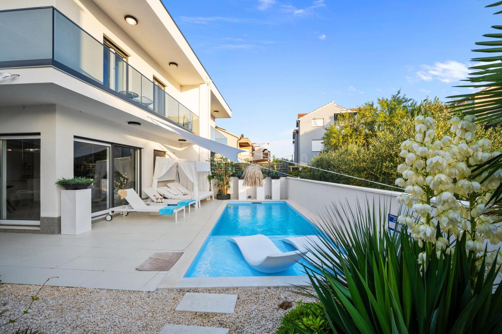 Adriatic Paradise Villa Vodice Bagian luar foto
