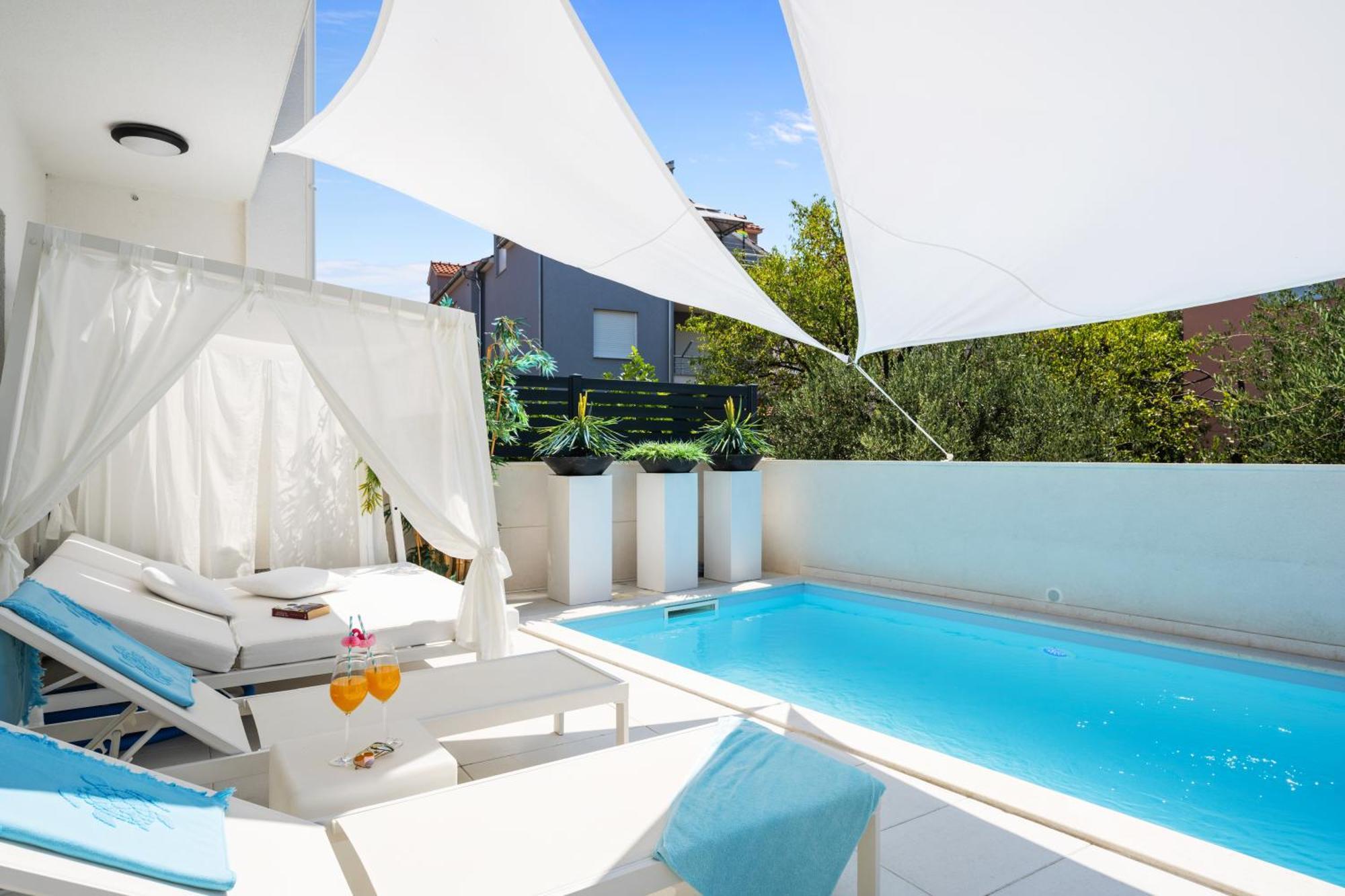 Adriatic Paradise Villa Vodice Bagian luar foto